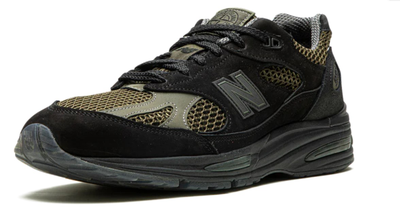 New Balance 991 Made in USA Stone Island - Black Olive