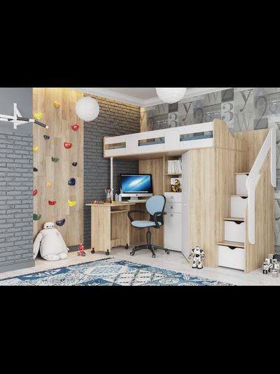 Мийа кровать-чердак