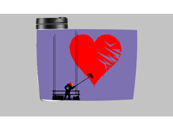 Термокружка для влюбленных, на 14 февраля №10