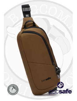 Pacsafe Vibe 150 Sling Pack Tan в магазине Bagcom