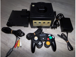Nintendo GameCube с Game Boy Player Чип + Игры с SD карты и болванок (Черный)
