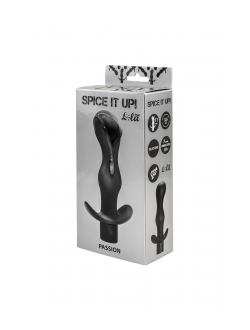 АНАЛЬНАЯ ПРОБКА С ВИБРАЦИЕЙ SPICE IT UP PASSION BLACK 8004-01LOLA