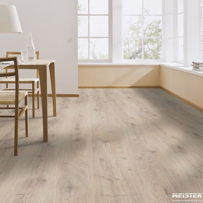 Ламинат MEISTER 6838 Дуб ледниковый в интерьере