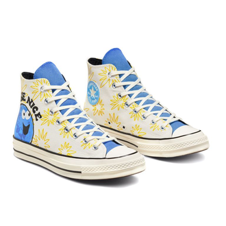 Кеды Converse Chuck Taylor 70 Sunny Floral с принтом Планета Земля