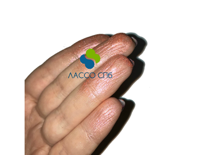 Перламутровый пигмент мика "Оранжево-Розовый" 10-60 мкм вес 5 г