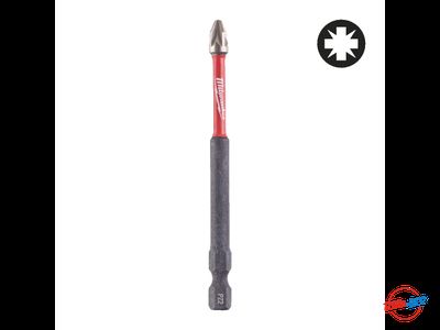 Бита Milwaukee Shockwave Impact Duty PZ2 x 90 мм (1шт) 4932430867