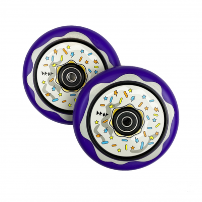 Колесо DROP Donut сиреневый/белый 110m