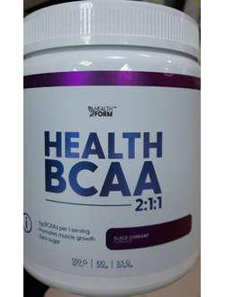 health bcaa health form 550гр. черная смородина