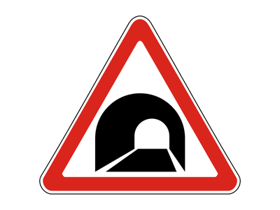 Знак дорожный 1.31 Тоннель