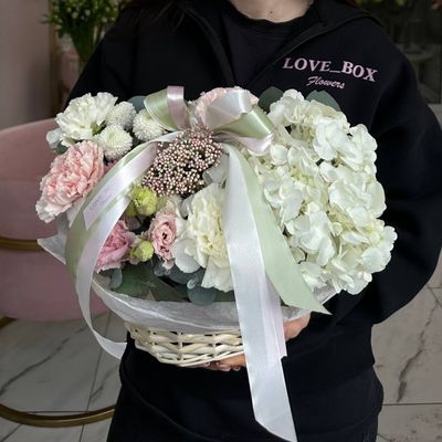 КОРЗИНА МИКС ЦВЕТОВ №39