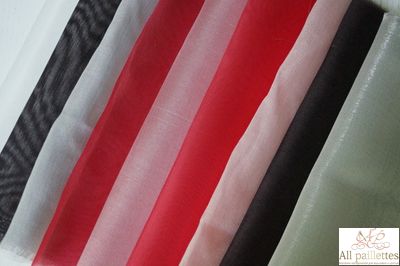 Лот отрезов органзы НО7