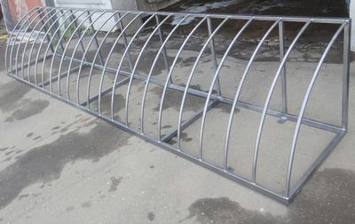 Велопарковка металлическая, закругленная (артикул-ВМ05)