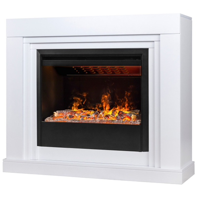 Электрический камин Stanley WT с очагом 3D Helios 26 SBG