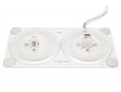 APEYRON модуль св/д с драйвером 24W(1920lm) 6500К 6K 120x63 линз.рассеив. на магнит IP20 2835 02-17