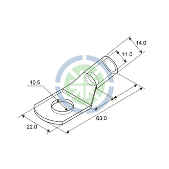 Наконечник ТМЛ 50–10–11