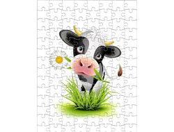 Пазл с символикой "Быка" №10