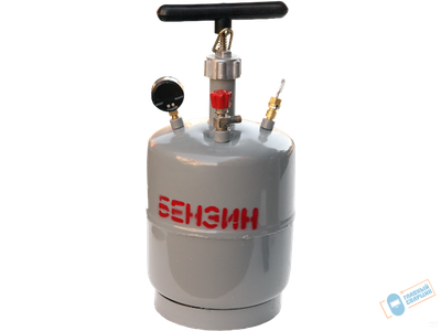 Бачок бензореза БГ с манометром (155161)