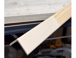 Угол деревянный клеёный 60х60 мм (3 метра)