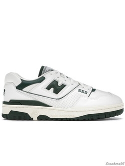 New Balance 550 Green/White Унисекс (36-45)