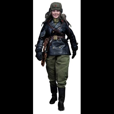 Советская танкистка Мария Октябрьская - Коллекционная ФИГУРКА 1/6 Discover History Series Fighting Girlfriend Mariya Oktyabrskaya Standard Edition (FP005A) - Facepoolfigure