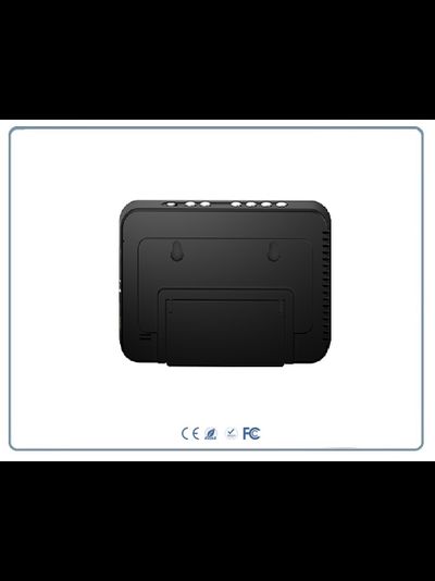 IP видеоняня WiFi (Настольные часы - метеостанция с внешним датчиком температуры, охранная видеокамера) с аккумулятором и с DVR, Full HD 1 Mp (HDSmartIPC)