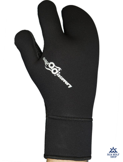 Рукавицы неопреновые 7мм AquaDiscovery 3х-палые "Classic" ОП р.XXL