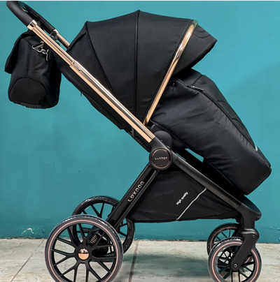 Детская коляска Luxmom 788 (реверсивный блок) Черный