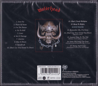 Купить диск Motorhead - Iron Fist в интернет-магазине CD и LP "Музыкальный прилавок" в Липецке