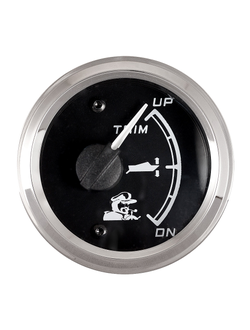 Указатель трима, Мореман для Mariner/Merсury/Volvo и Yamaha с 2001 года, 167/10 Ом, черный циферблат