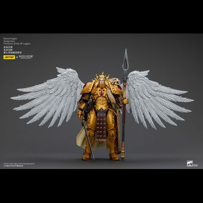 Сангвиний, Примарх Кровавых Ангелов (Warhammer Horus Heresy) - КОЛЛЕКЦИОННАЯ ФИГУРКА 1/18 Blood Angels Sanguinius Primarch of the IX Legion (JT00218) - JOYTOY