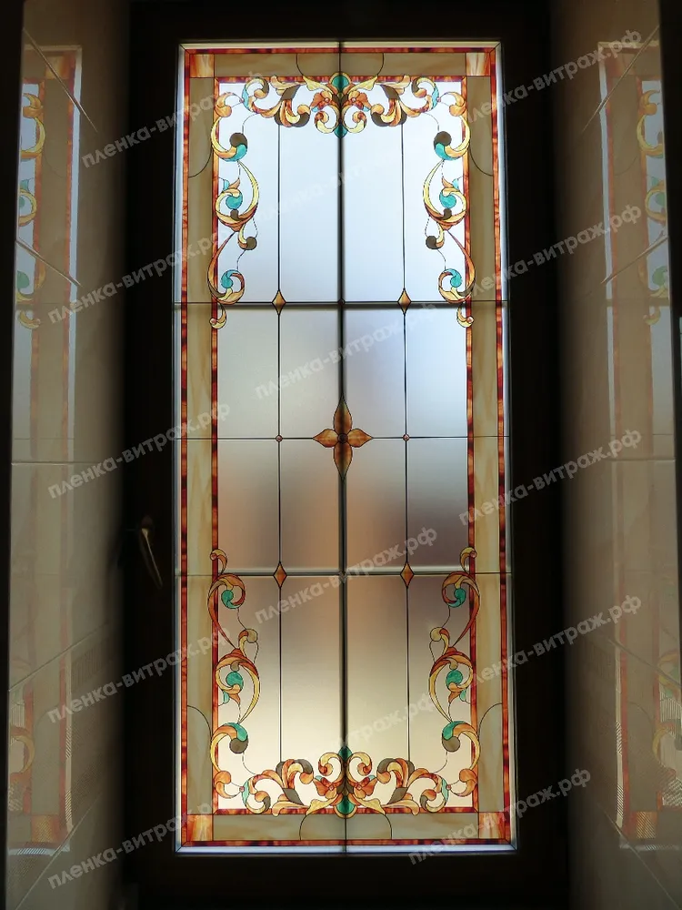 Витражная пленка на окна-4