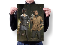 Плакат PlayerUnknown’s Battlegrounds, PUBG, ПУБГ №10