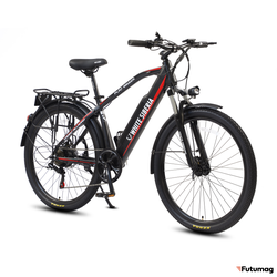 Электровелосипед WHITE SIBERIA CAMRY ALLROAD 500W матовый черный