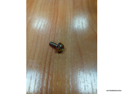 Болт 6*16 желтый под кл 10 и отвертку (уп.100 шт.) В01