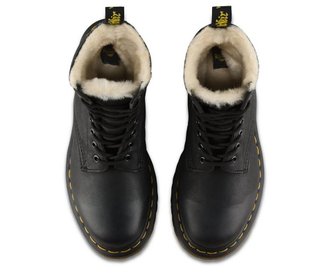 Dr. Martens 1460 черные (с мехом)