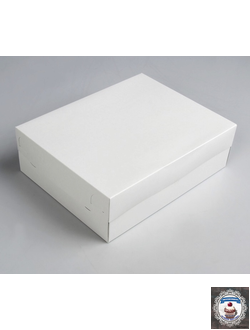 Упаковка на 12 капкейков, белая, 32,5 х 25,5 х 10 см