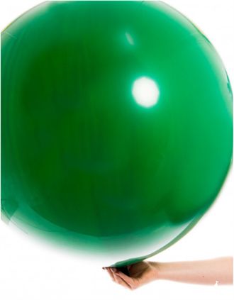 шар гигант (темно - зеленый) с надписью