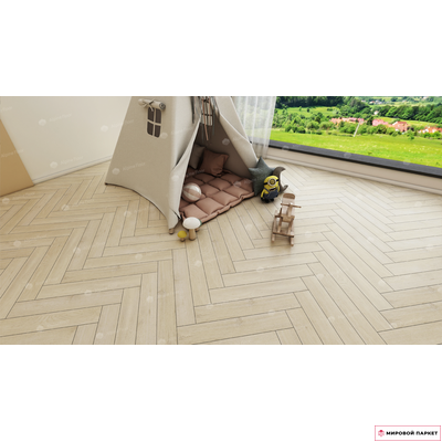 Ламинат Alpine Floor Herringbone 10 Дуб Лацио LF107-03 33 класс толщина 10 мм с фаской 1.56 м2