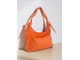 (АРТИКУЛ: 10148/2/5) СУМКА-МЕШОК ЖЕНСКАЯ, БОЛЬШАЯ, НАТУРАЛЬНАЯ КОЖА, ЯРКО-ОРАНЖЕВАЯ, ЧЕРЕЗ ПЛЕЧО *