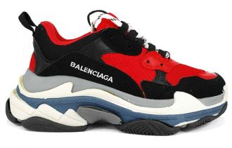 Balenciaga Triple-S (БАЛЕНСИАГА) Красные женские (36-40)