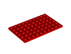 Plate 6 x 10, Red (3033 / 303321 / 4506961 / 6249097)