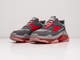 Кроссовки Balenciaga Triple S Trainer Clear Sole Grey Red