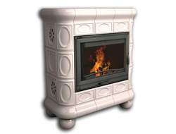 Изразцовый камин КимрПечь Медальон