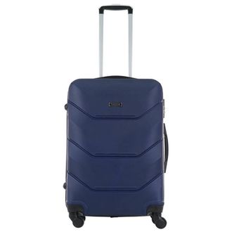Пластиковый чемодан  Impreza Freedom темно-синий размер M