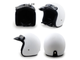 Шлем GXT SX9 открытый 3/4 (мотошлем ретро), белый