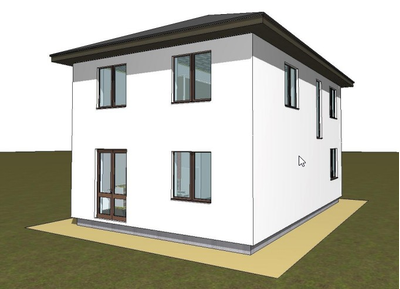 Двухэтажный дом с тремя спальнями 124м² (S32)