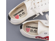 Кеды Converse Comme des GARCONS play белые низкие