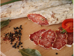 Салями "Кампаньоло" сыровяленая свиная в натуральной белой плесени - 1 шт (200 гр)