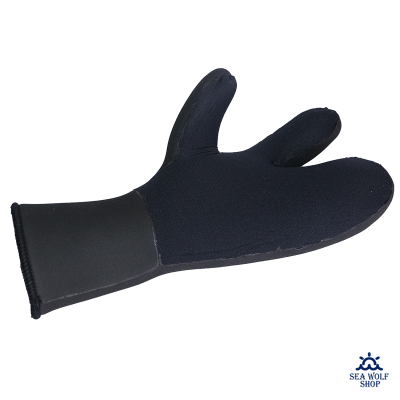 Рукавицы неопреновые 7мм Marlin NORD camo 3х-палые ОП р.M