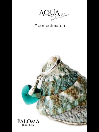 Подвеска Сердце AQUA Collection